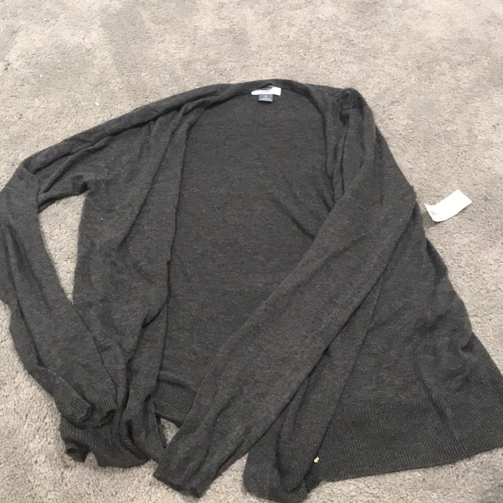 Open front cardigan